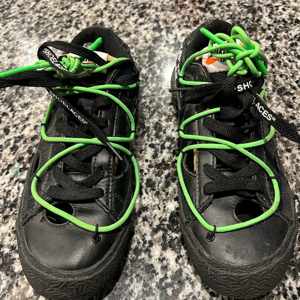 Nike X Off-White Nike Blazers Low! Used size 9